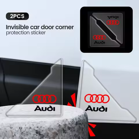 Car Door Corner Protection Decals Stickers Car Styling for Audi Sline S1 S2 TT S3 Q7 S5 S6 S7 S8 Q3 