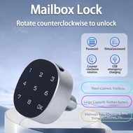 Intelligent Space Digital Mailbox Lock Steel Cabinet Door Lock Locker Touch Screen Electronic Locks for Letter Box