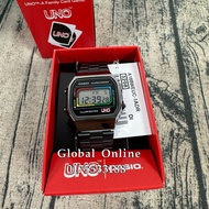 100% ORIGINAL CASIO X UNO A168WEUC-1ADR / A168WEUC-1A / A168WEUC-1 / A168WEUC Mattel UNO DIGITAL WAT