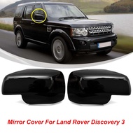 HOT SALE 2Pcs Car Rearview Mirror Covers Side Mirror Wing Trim Shell Sticker for Land Rover Freelander 2 2006-2009