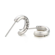 ADEXE Teeny Tiny Hoop 實心925純銀設計防銹防過敏耳環