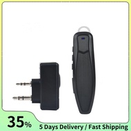 Walkie Talkie Wireless Bluetooth PTT Headset Earpiece Hands-Free K Plug for  Microphone Headset Adap