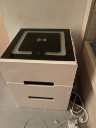 智能無線充電床頭櫃