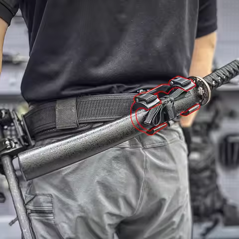 Multi Purpose Quick Detachable Stick Cover Adjustable Stick/samurai Sword/axe Cover Outdoor Emergenc