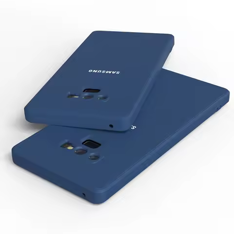 For Samsung Note9 Case Soft Silicone Silky Touch Cover For Galaxy Note 9 Liquid Protective Fall Prev