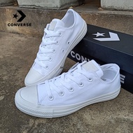 รองเท้าผ้าใบคอนเวิร์ส CONVERSE รุ่น CTAS SEASONAL OX WHITE สีขาวล้วน รหัส 1U-647S1WW สินค้าพร้อมส่ง