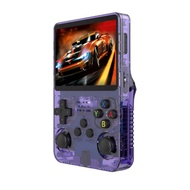 R36S 64G 128G Retro Handheld Game Console Linux System 3.5 Inch IPS Portable Pocket Player 64GB Vide