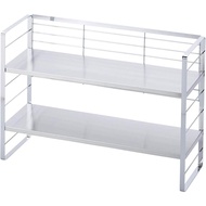 【Direct from Japan】Shimomura Planning 38019 Kitchen Rack, Height Adjustable, Width 22.8 inches (58 c