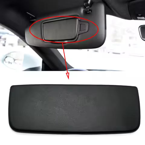 Car Sun Visor Vanity Mirror Cover For Porsche Boxster Cayman 911 981 982 991 718 982857551,982857551
