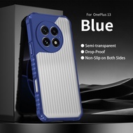 Luxury Vertical Grain Cases Corrugated Foursquare Anti-Drop Phone Case For One Plus Nord 5 CE5 Nord4