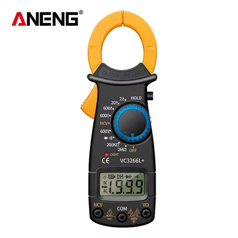 ANENG VC3266L+ Digital Clamp Meter Multifunctional High Precision Clamp Multimeter Ammeter Tester