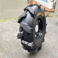 Micro-Tiller Tire 400-8 Solid Tire 350-6 Rotary Tiller Tire With Disc Assembly 4.00-8/3.50-6 Tire