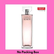 Calvin Klein - Eternity Moment EDP 100mL (No Packing Box)