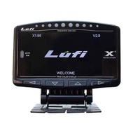 Lufi มาตรวัดแรงดันน้ำมันในรถยนต์ X1 OBD2อัจฉริยะเทอร์โบดิจิตอลสำหรับความเร็วต่อนาที