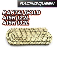 RANTAI 415 GOLD CHAIN MOTOR 415 RANTAI EMAS MOTORCYCLE Y125Z RXZ WAVE EX5 LC135 Y15ZR LAGENDA DASH S