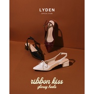 【NEW】 Lyden Ribbon Kiss Glossy Series 4cm pump heels