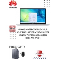 Huawei Matebook D15-3SUR 15.6'' FHD Laptop Mystic Silver
