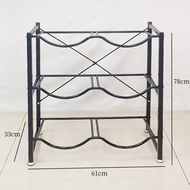 Water Dispenser Rack Stand Mineral Water Gallon Rack Carbon Steel Kitchen Organizer Water Bottle Sto