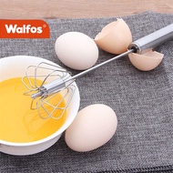 WALFOS Semi-automatic Stainless Mixer Egg Beater Egg Cream Cake Hand Stirring Blender