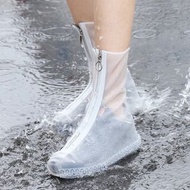 超30cm高防水拉鍊矽膠鞋套 gfyckp1 Super 30cm Tall Waterproof Zipper Silicone Shoe Cover #水鞋 防水 防水鞋 rain shoe 防水