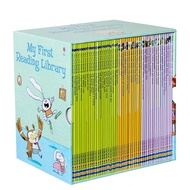 【จัดส่งจากกรุงเทพ】50 ชิ้น/ล็อต My First Reading Library ภาษาอังกฤษ Usborne หนังสือสำหรับเด็กหนังสือภ