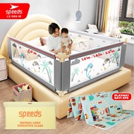 SPEEDS Baby Bed Guard Bed Rail Safety Bedrail Bayi Anak Balita Pagar