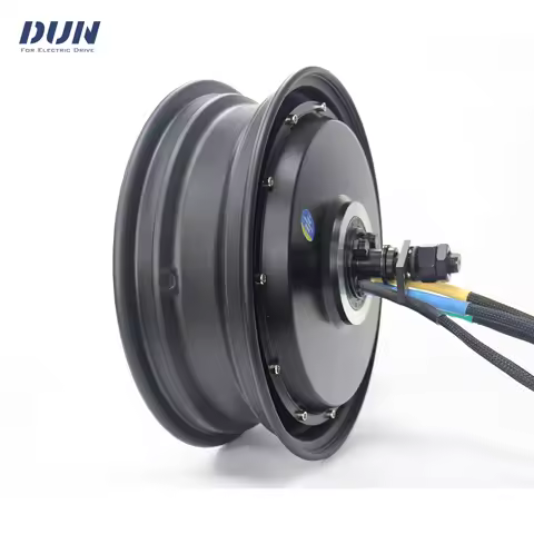 YMMotor 12*3.5 inch 5000w 110kmh 72v 50H High Speed In-Wheel Hub Motor