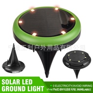 Solar Colorful Underground Light Outdoor RPG Underground Plug-In Light LED Outdoor Garden Light Embe