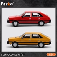 New Product Polka 1: 64 Polish Car Polo Nez FSO Polonez Simulation Alloy Car Model Ornaments Out of 