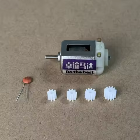 Micro FK-130 Carbon Brush Motor DC 3.6V 5V 6V 7.4V 8.4V 52000RPM High Speed Strong Magnetic Engine f