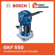 BOSCH GKF 550 GKF550 Mini Palm Router And Trimmer Wtih BOSCH 6PCS 15PCS Router Bit
