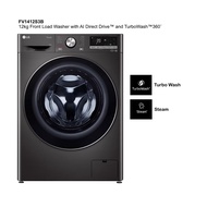 LG FV1412S3B | 12kg Front Load Washer with AI Direct Drive™ and TurboWash™360˚