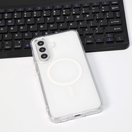For Magsafe Luxury Glossy Shockproof Phone Case For Samsung S26 S25 S24 S23 S22 Ultra Premium Soft E