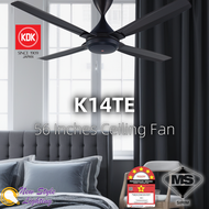  KDK K14TE 56" DC 4 Metal Blade 5 Speed Remote Control Ceiling Fan