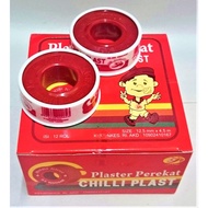 CHILLI PLAST - Plester Perekat Kain Roll Coklat