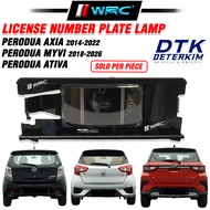 Perodua Axia 2014 / Myvi 2018 / Ativa License Number Plate Lamp ( 1pc ) ( DTK )