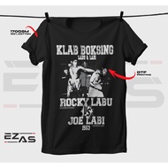 T-shirt  [READY STOCK XS-5XL]  Klab Boksing Labu Labi 100% Cotton T-Shirt  cotton S-5XL