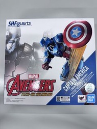 Bandai SHF Marvel Tech-On Avengers 美國隊隊 Captain America