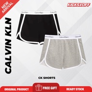 [Authentic] Ck shorts Women's Icon Cotton Sleep Shorts Sports Shorts Soft Stretch Cotton 居家短裤 女生短裤