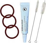 Care Set Replacement Parts Maintenance Kit Cleaning Kit for Siemens Brewing Unit EQ3, EQ5, EQ500, EQ