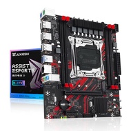 JUXIESHI X99 PR8 Motheboard LGA 2011-3 with PCI-E 3.0, DDR3 support MAX 128GB ECC Desktop, SATA(NGFF