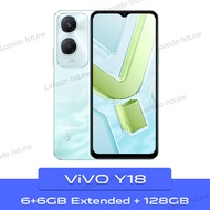 [ Hp Vivo ] Vivo Y18 6/128GB Helio G85 Processor Hp Murah 100% Original Garansi Resmi  terbaru 2024