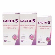 Lacto 5 Probiotics 90s + 90s + 30s