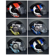 HELMET XDOT G518B Blitz & Xplorer
