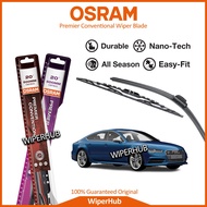 Osram Audi A7 Sportback C8 (2019-Present) Premier Conventional Flat Wiper Blade Windshield Viper (1 
