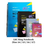 LKC Ring Notebook Single Line (SizeA4/A5/A6/A7)