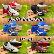 Sepatu Volly Mizuno Wave Momentum Olah Raga Voli Ball Pria / Sport Olahraga Voley Bal Putra Zise 40 44 / Spatu Voly Volli Cowok Cewek Import Terbaru Warna Putih Hitam Merah Navy Abu / Olah Raga Poli Polli Polly Cowo Cewe Kekinian Murah Cuci Gudang