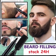 🔥🔥🔥【READY STOCK】Beard Pencil Filler for Men, Beard Filling Pen Kit - WaterProof, Long Lasting Covera