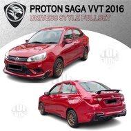 PROTON SAGA VVT 2016-2018 DRIVE 68 STYLE FULLSET BODYKIT (D68,68) ABS SKIRT LIP CAR BODYKIT NEW SAGA