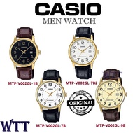 ORIGINAL MTP-V002GL SERIES ANALOG MEN WATCH JAM TANGAN LELAKI CASIO ORIGINAL CASIO WATCH FOR MEN